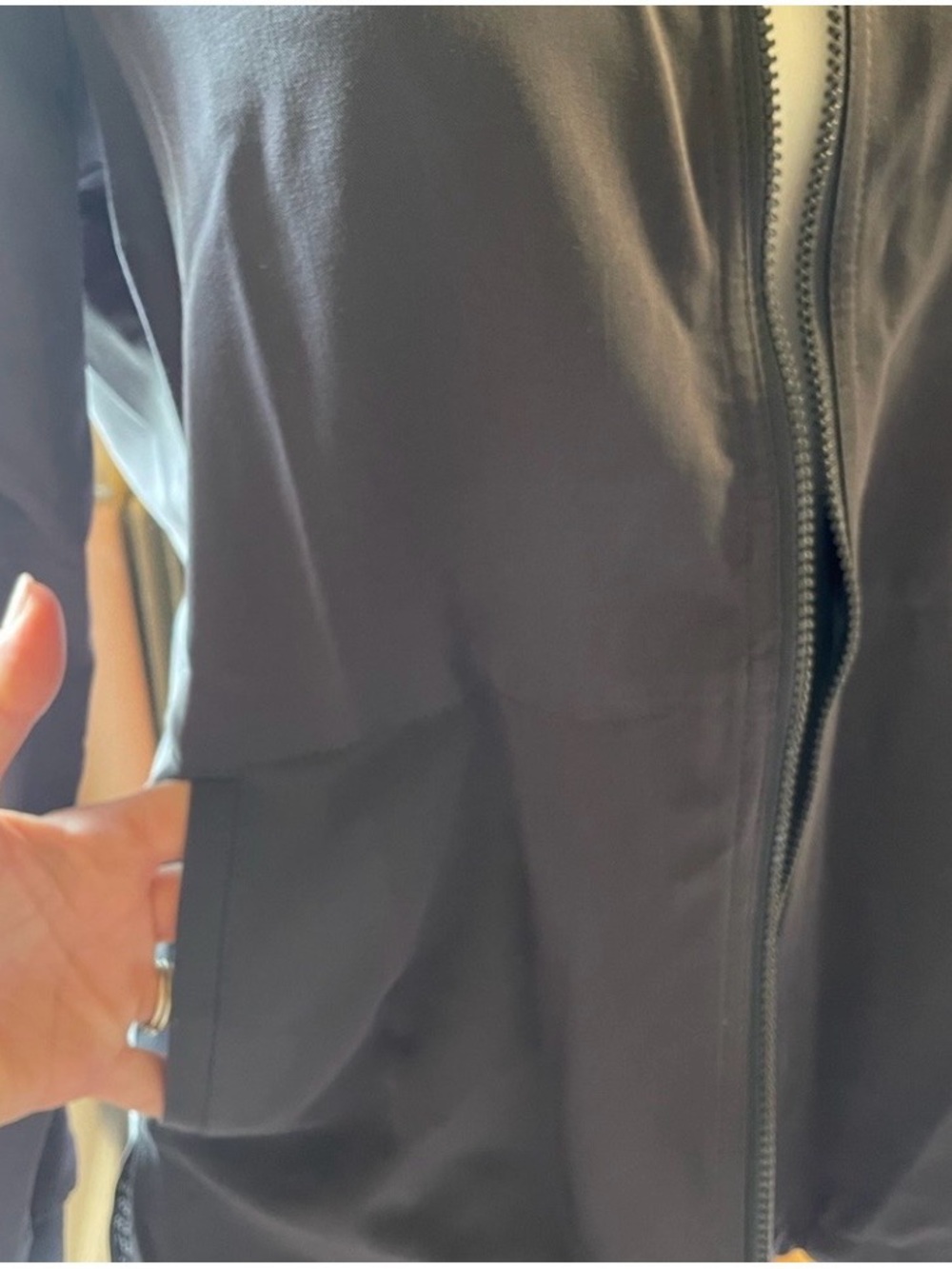 Beyond Scrubs Black Bomber Jacket - Professional Scrub Jacket, sold as set - Picture 6 of 9